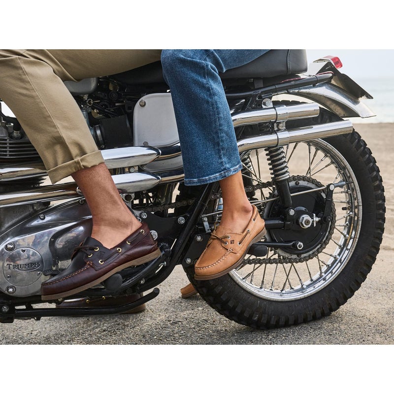 Sperry mens Authentic Original 2-eye Boat Shoe, Amaretto, 13 US - Image 1